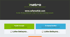 Desktop Screenshot of cafemutfak.com