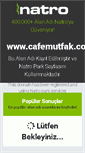 Mobile Screenshot of cafemutfak.com