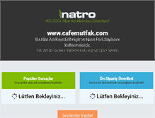 Tablet Screenshot of cafemutfak.com